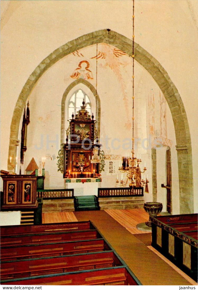 Martebo Kyrka - Interior - Church - Gotland - 24854 - Sweden - Unused - Schweden