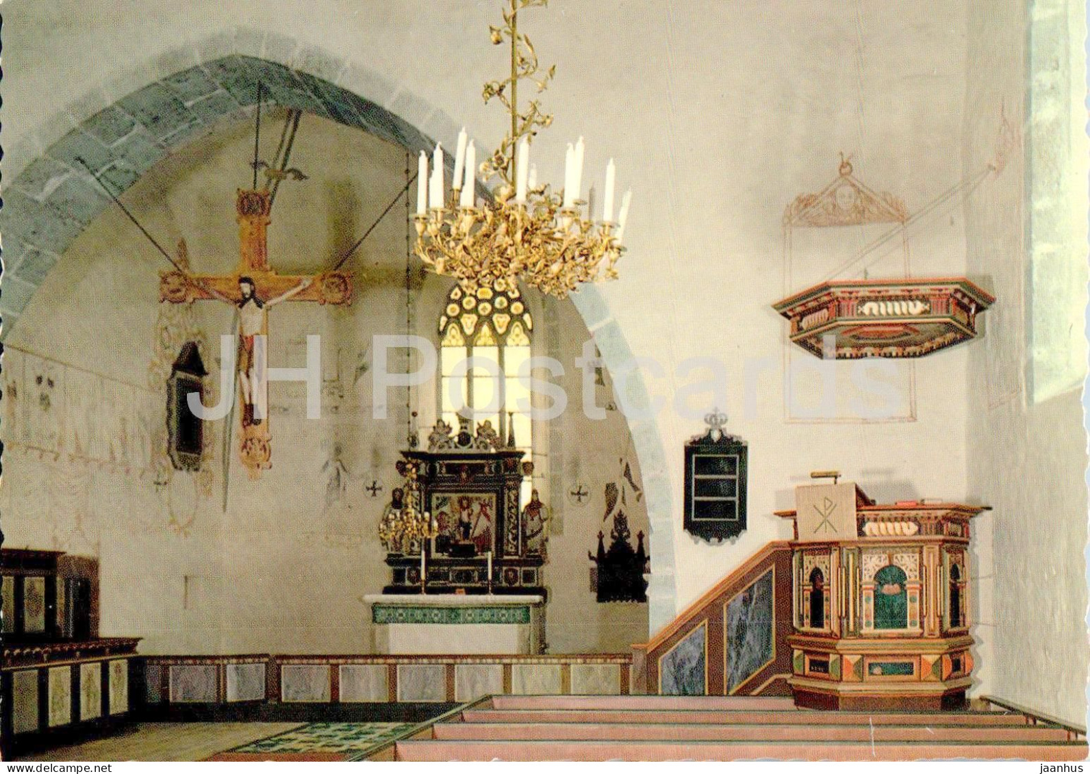 Stenkumla Kyrka - Interior - Church - Gotland - 24211 - Sweden - Unused - Schweden