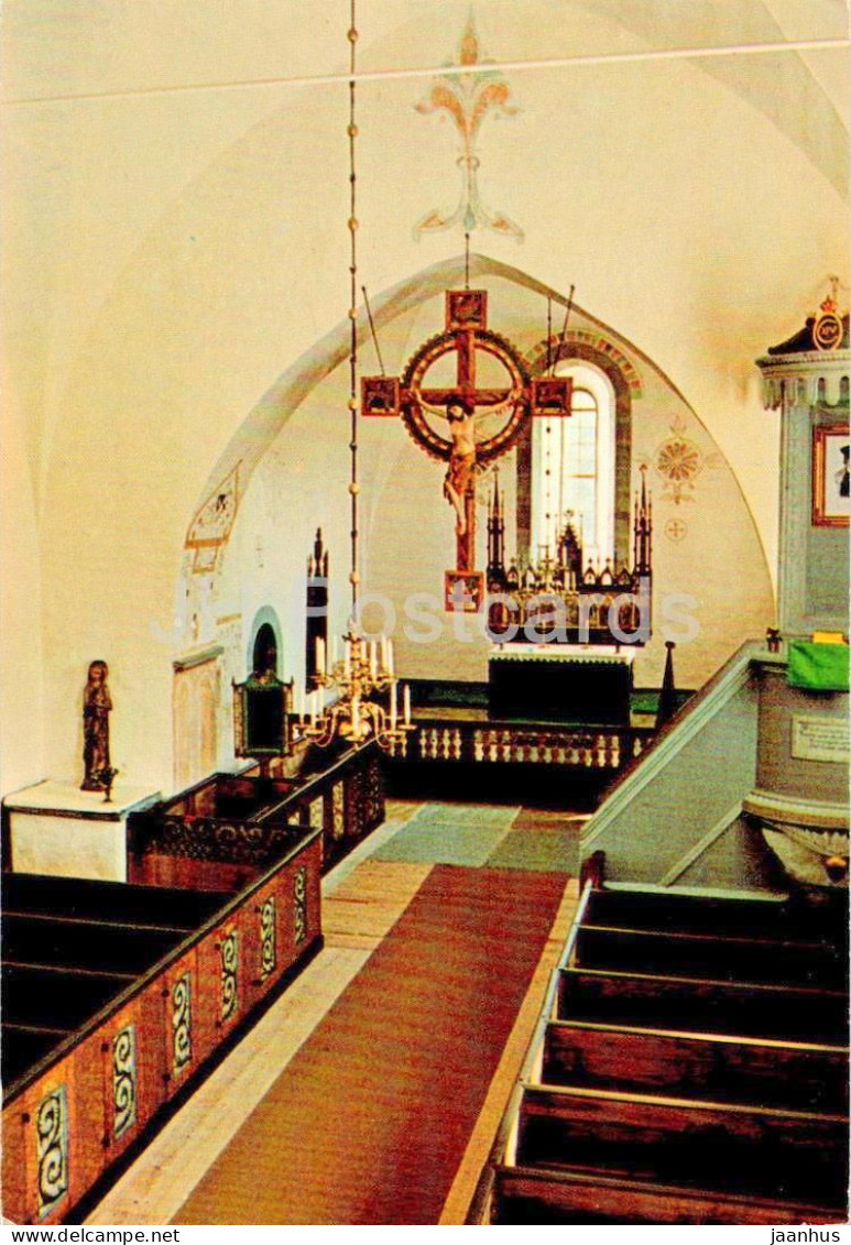 Sundre Kyrka - Interior - Church - Gotland - 24939 - 1979 - Sweden - Used - Schweden