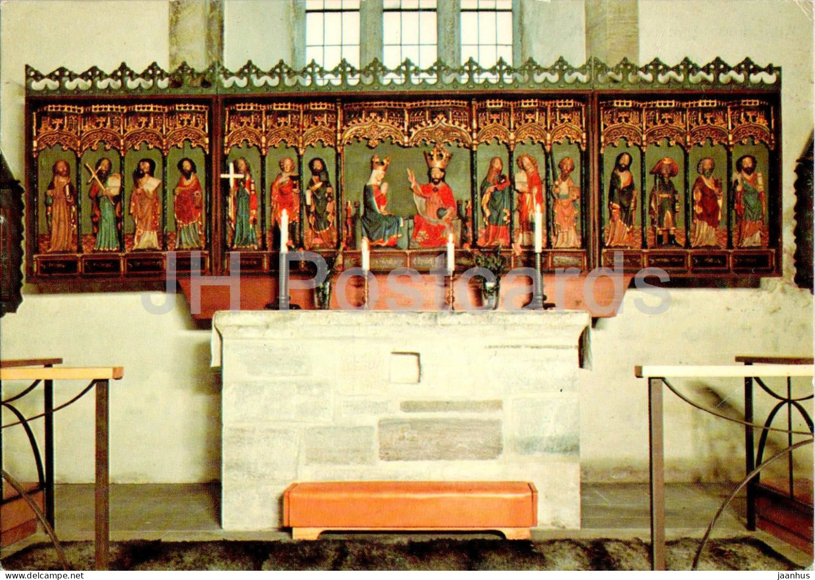 Lau Kyrka - Altarskapet - Altar - Interior - Church - Gotland - Sweden - Unused - Schweden