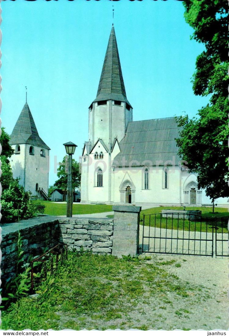 Larbro Kyrka Och Kastal - Church - Gotland - 24237 - Sweden - Unused - Schweden