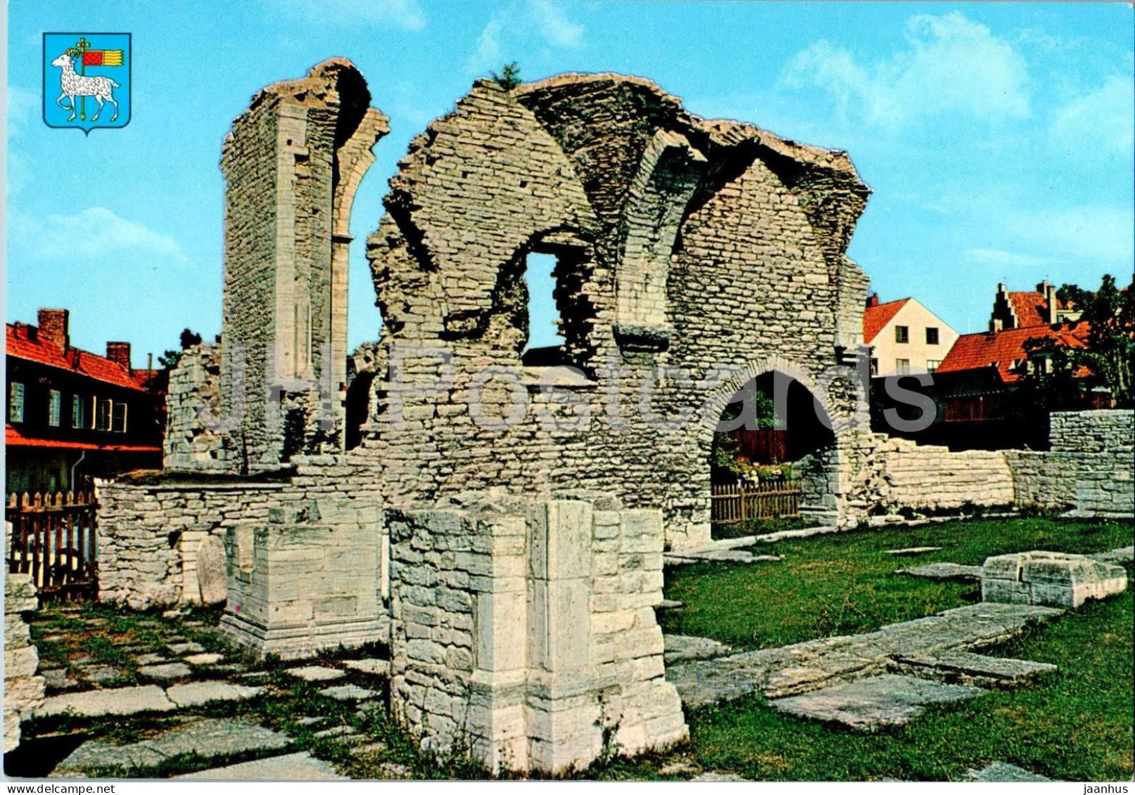 Visby - St Hans Och St Peters Ruiner - Gotland - 24744 - Sweden - Unused - Schweden