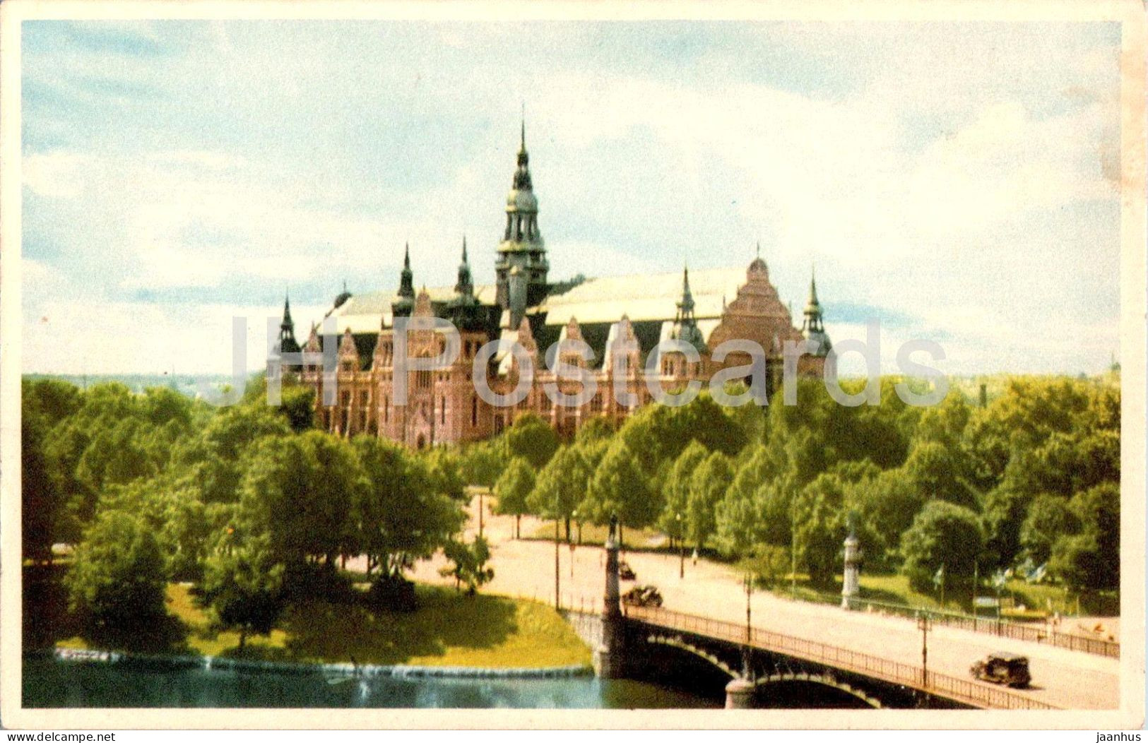 Stockholm - Nordiska Museet - Museum - Old Postcard - Sweden - Unused - Schweden