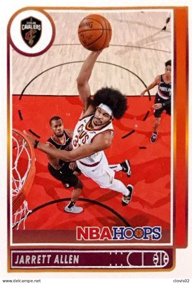 115 Jarrett Allen - Cleveland Cavaliers - Carte Panini NBA Hoops Base Cards 2021-22 - Autres & Non Classés