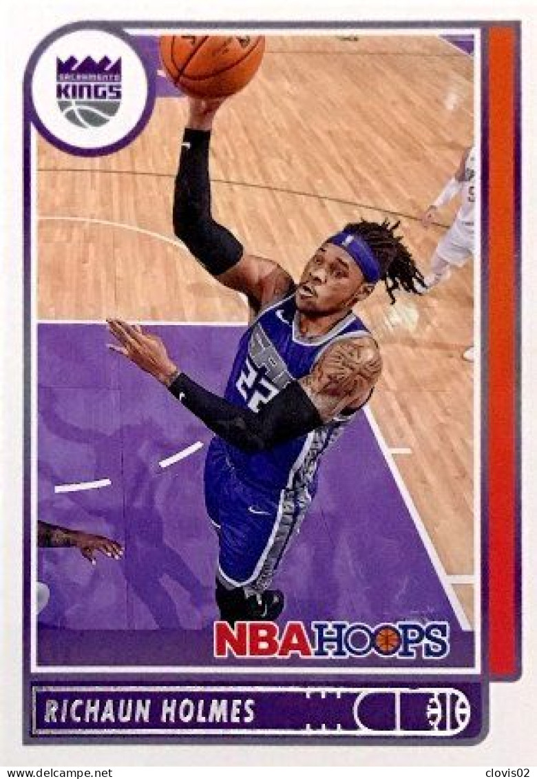 118 Richaun Holmes - Sacramento Kings - Carte Panini NBA Hoops Base Cards 2021-22 - Autres & Non Classés