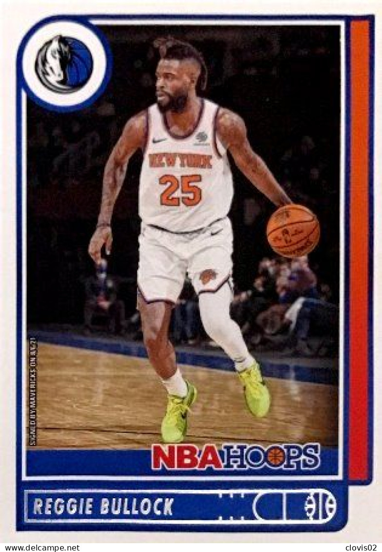 147 Reggie Bullock - Dallas Mavericks - Carte Panini NBA Hoops Base Cards 2021-22 - Autres & Non Classés