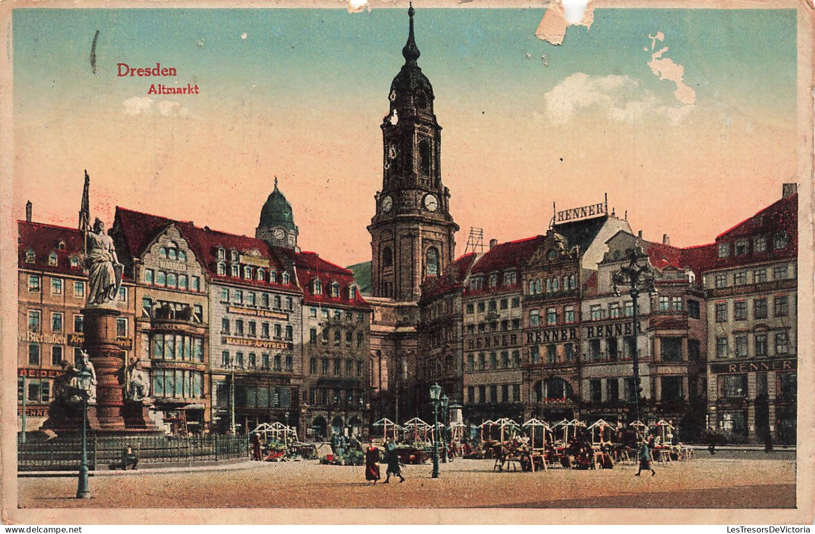 ALLEMAGNE - Dresden - Altmarkt - Carte Postale Ancienne - Dresden