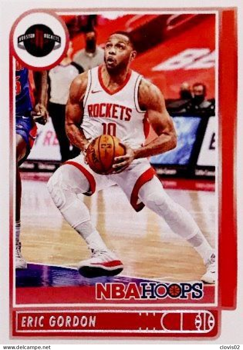 164 Eric Gordon - Houston Rockets - Carte Panini NBA Hoops Base Cards 2021-22 - Autres & Non Classés