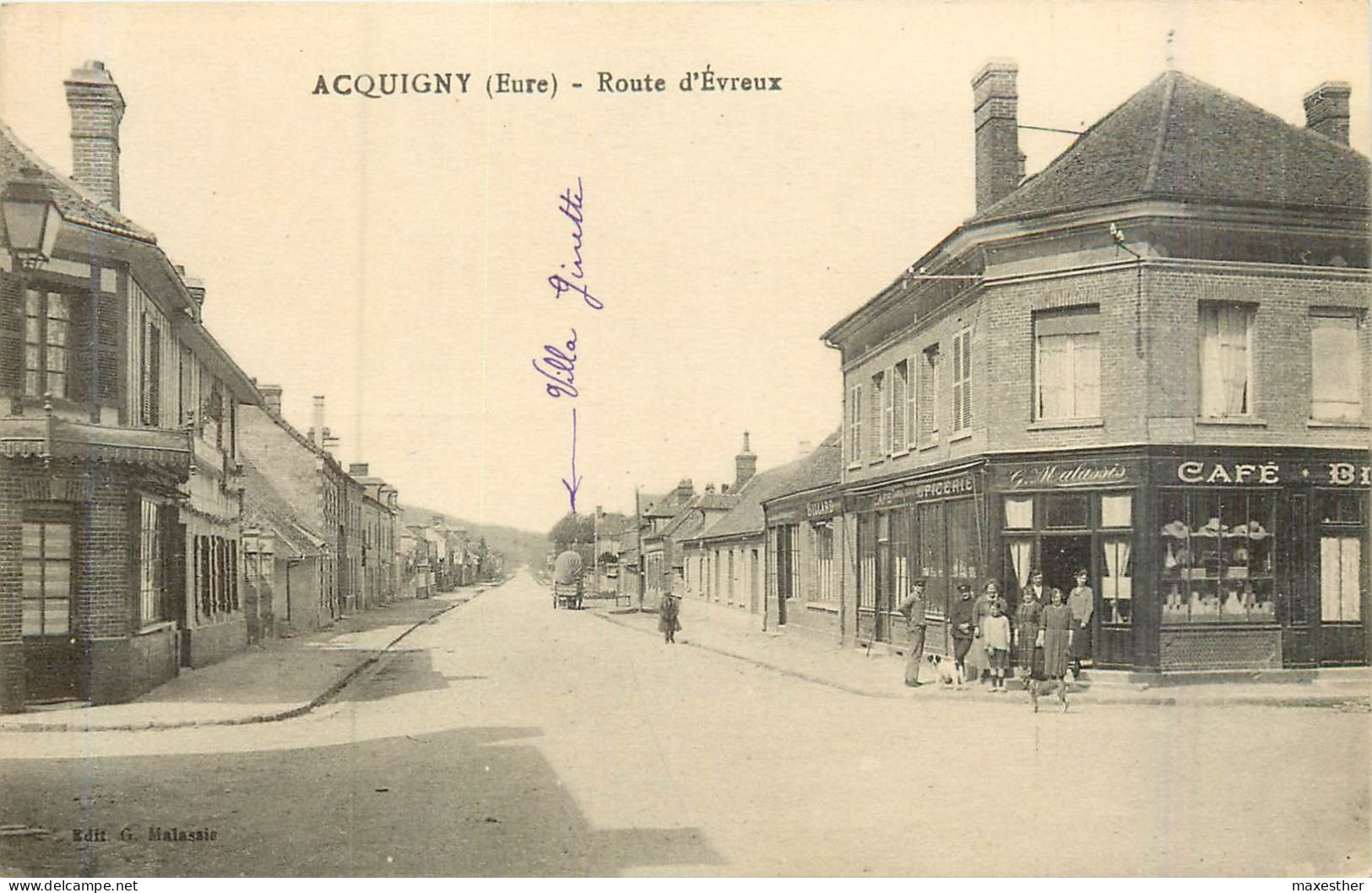 ACQUIGNY Route D'Evreux - Acquigny
