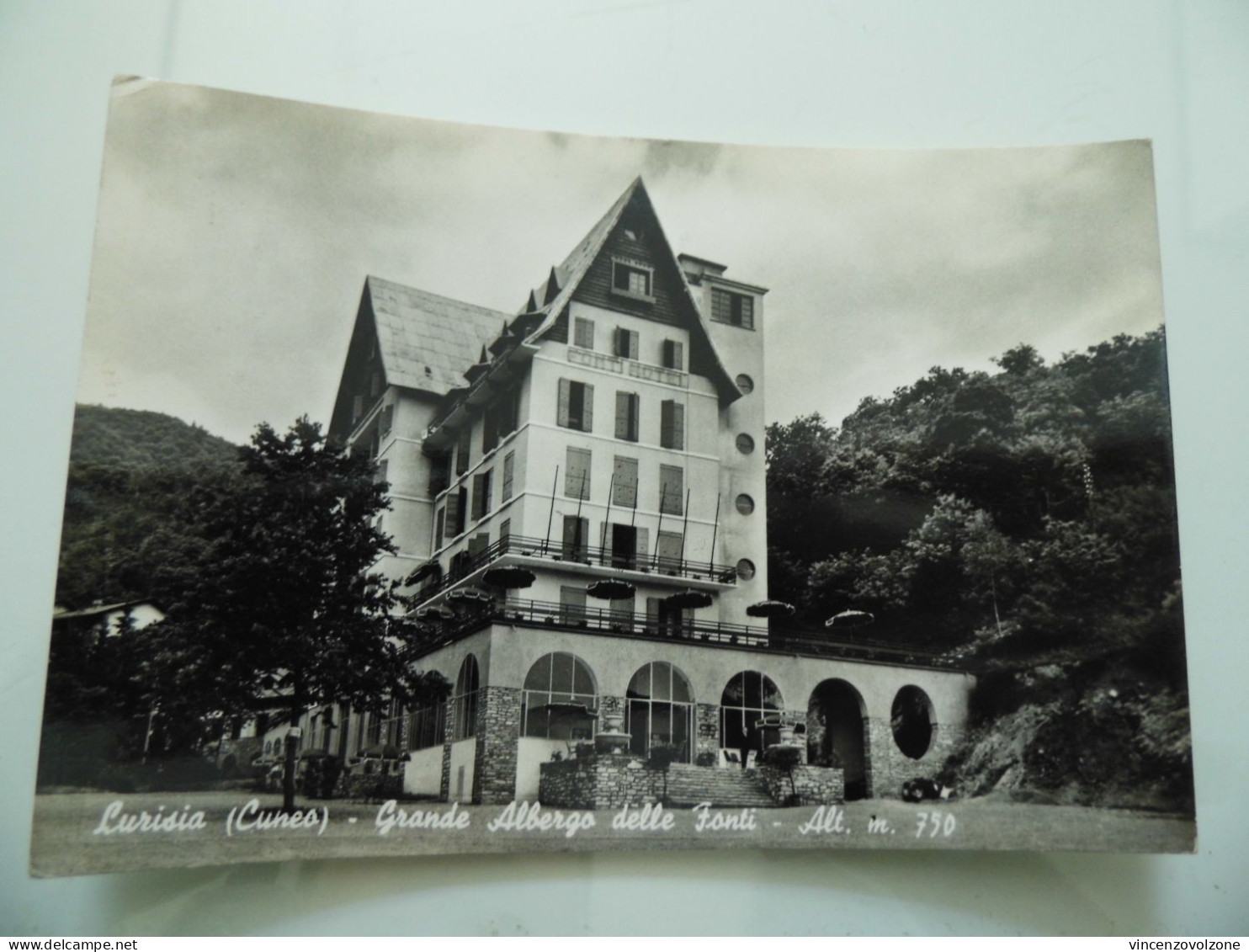 Cartolina Viaggiata "LURISIA Grande Albergo Delle Fonti" 1960 - Hotel's & Restaurants