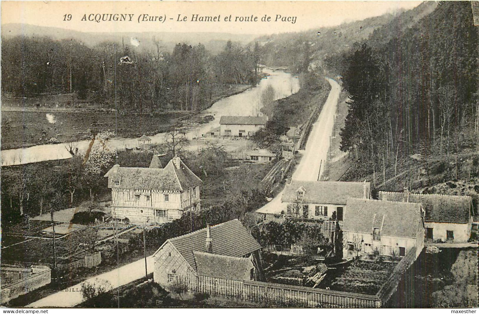 ACQUIGNY Le Hamet Et Route De Pacy - Acquigny