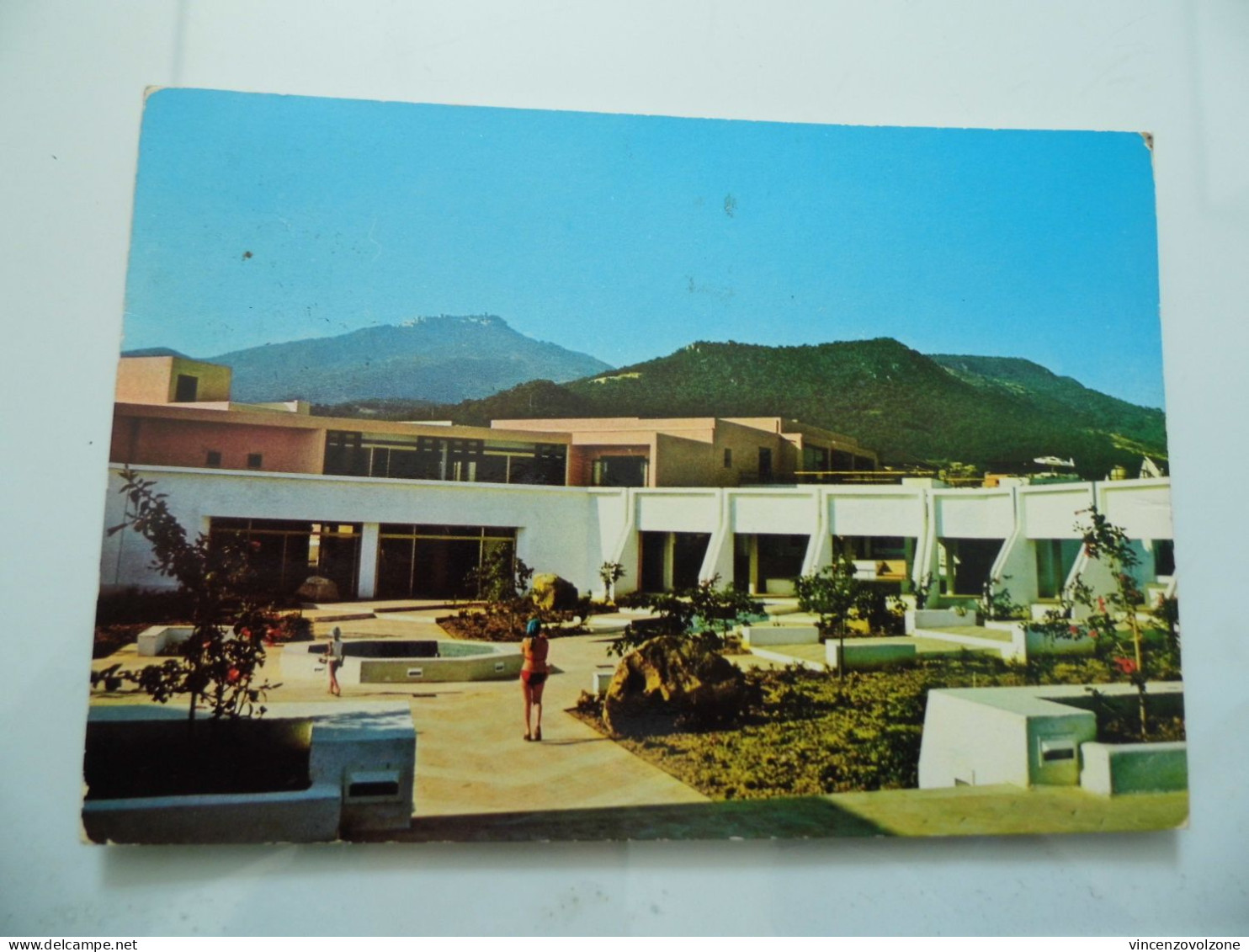 Cartolina Viaggiata "HOTEL VILLAGGIO VALTUR DI POLLINA ( Palermo )" 1973 - Hotel's & Restaurants