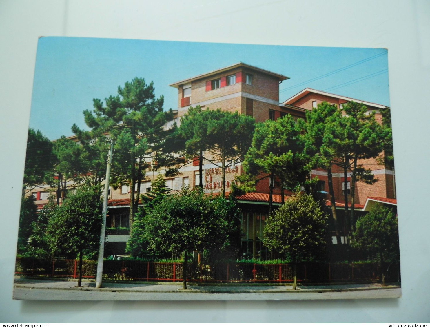 Cartolina Viaggiata "MARINA DI ROMEA  ( RA ) Hotel La Meridiana" 1983 - Hotel's & Restaurants