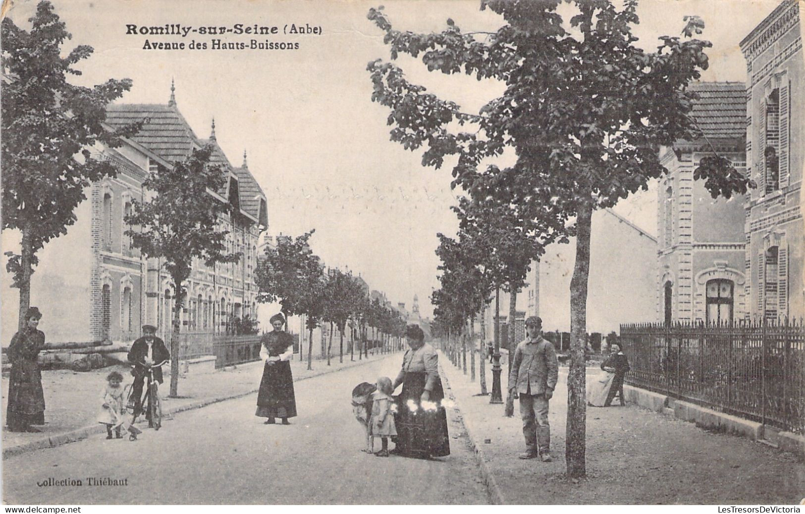 FRANCE - Romilly Sur Seine - Avenue Des Hauts Buissons - Animé - Carte Postale Ancienne - Romilly-sur-Seine