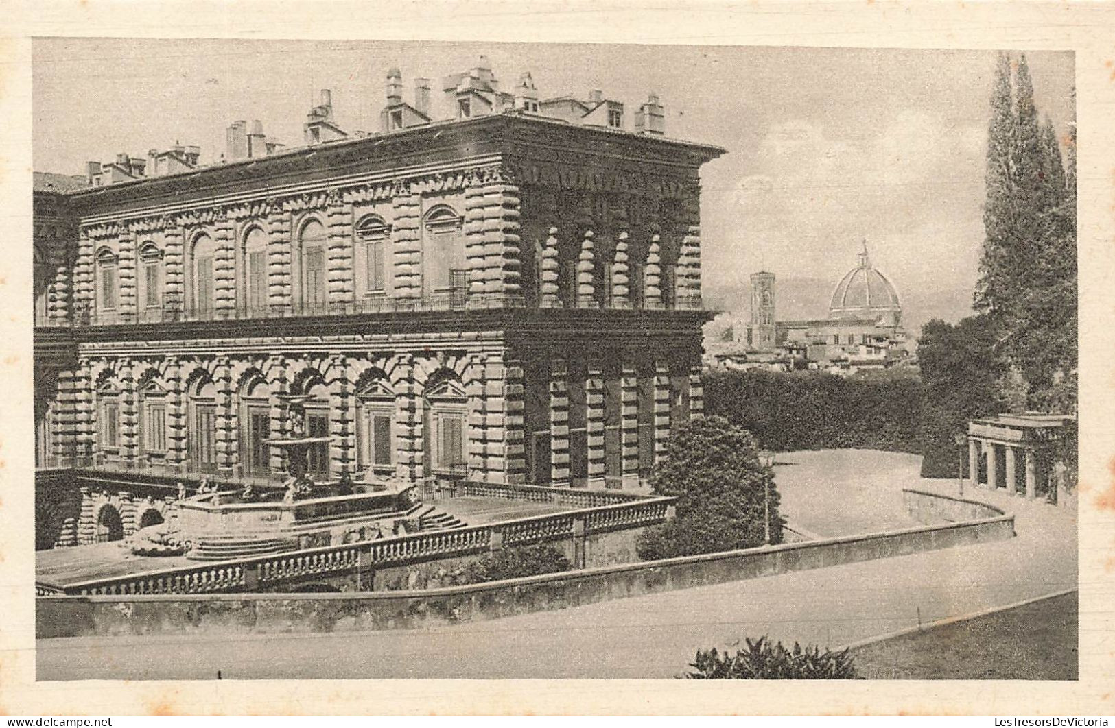 ITALIE - Firenze - Palazzo Pitti - Parte Posteriore - Vue D'un Monument - Vue Panoramique - Carte Postale Ancienne - Firenze