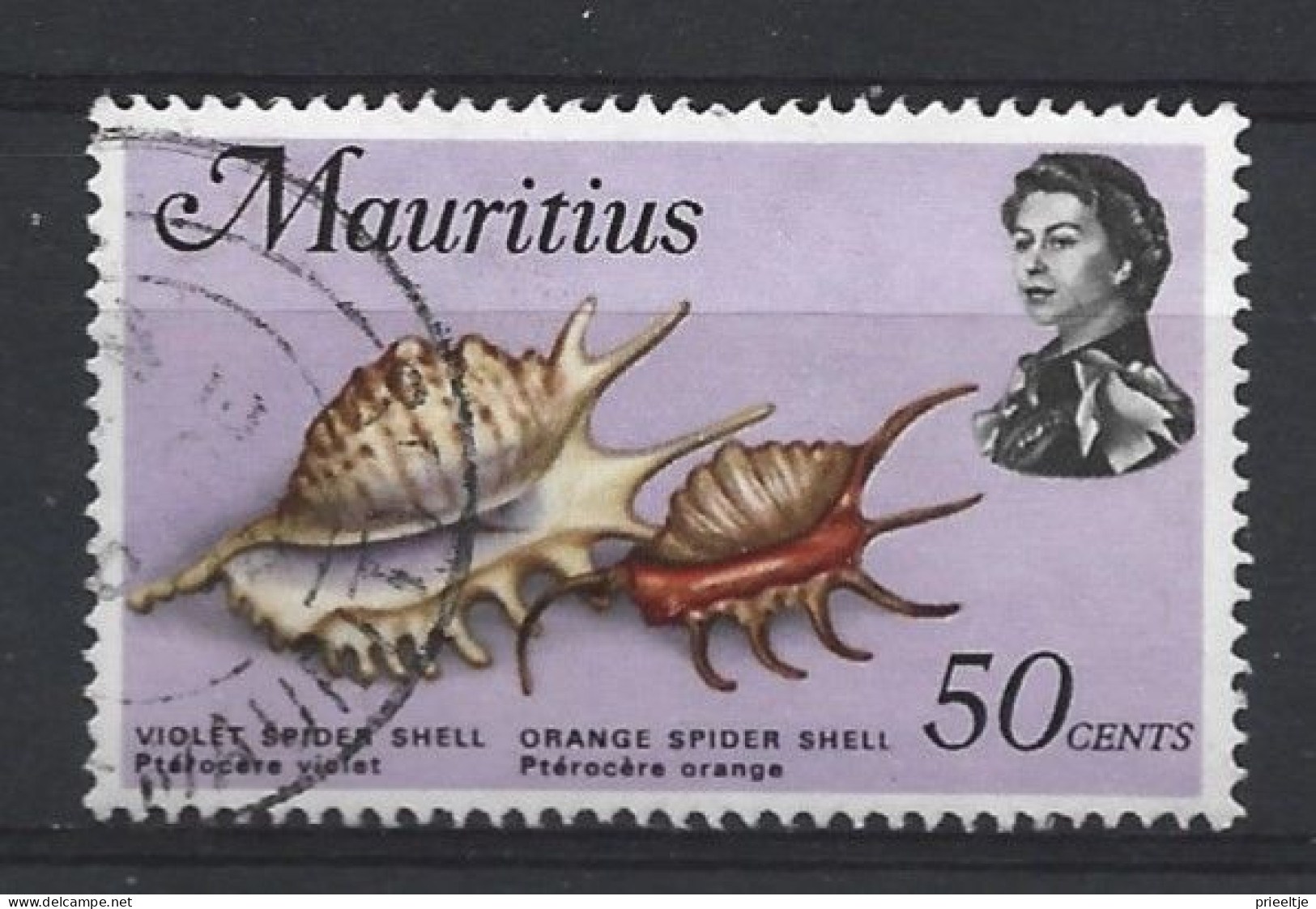 Mauritius 1969 Shells Y.T. 340 (0) - Mauricio (1968-...)