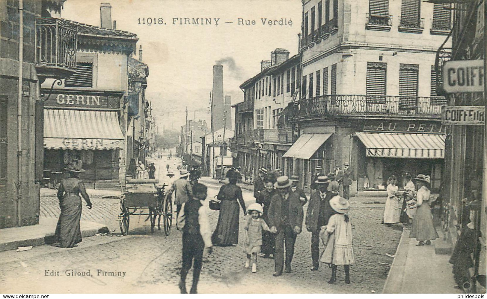 LOIRE  FIRMINY  Rue Verdié - Firminy