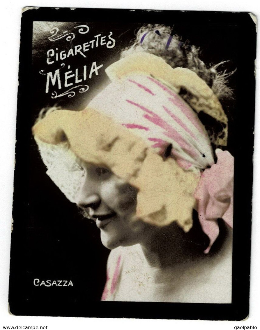 CIGARETTES MELIA  -  CASAZZA   -  Tirage L Série 10 - Melia