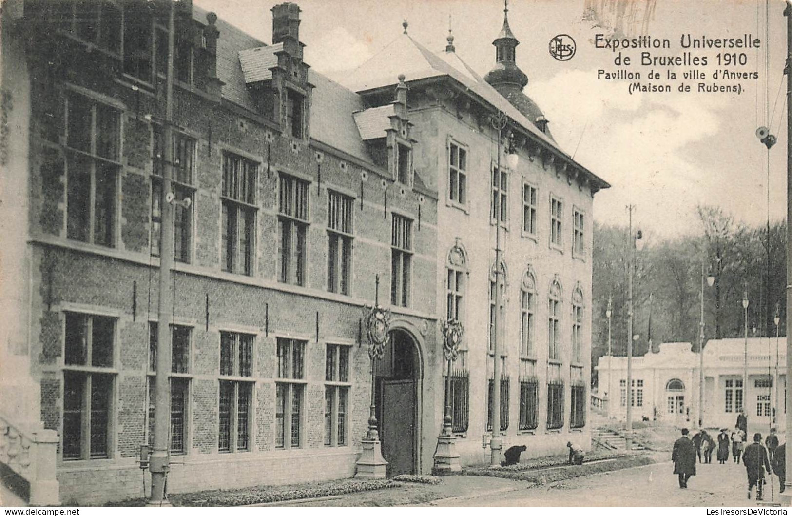 BELGIQUE - Bruxelles - Exposition Universelle 1910 - Pavillons De La Ville D'Anvers - Carte Postale Ancienne - Wereldtentoonstellingen