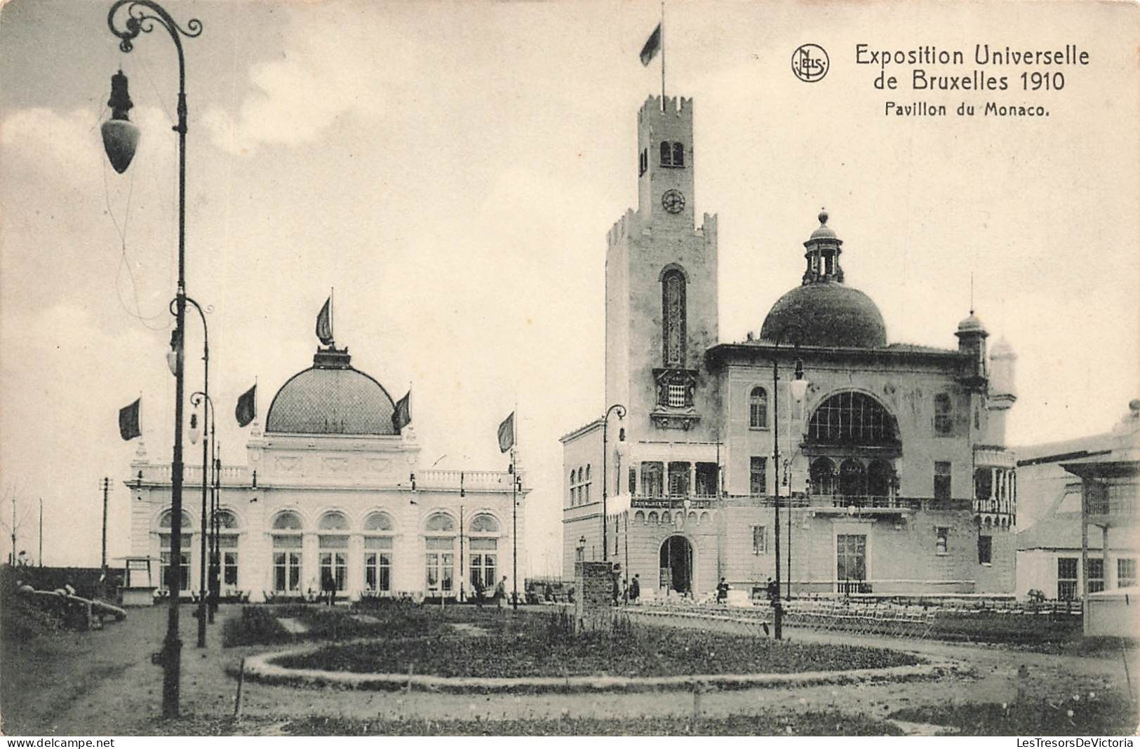 BELGIQUE - Bruxelles - Exposition Universelle 1910 - Pavillons Du Monaco - Carte Postale Ancienne - Mostre Universali