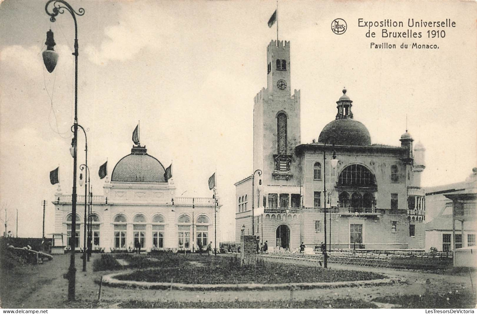 BELGIQUE - Bruxelles - Exposition Universelle 1910 - Pavillons Du Monaco - Carte Postale Ancienne - Universal Exhibitions