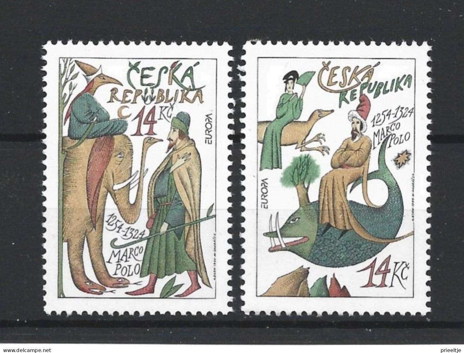 Ceska Rep. 1994 Europa Discoveries Y.T. 35/36 ** - Ungebraucht