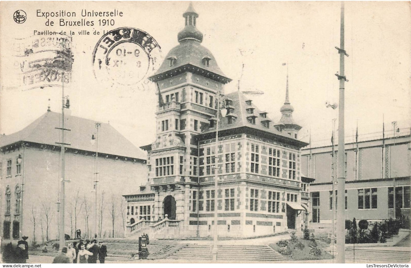 BELGIQUE - Bruxelles - Exposition Universelle 1910 - Pavillons De La Ville De Liège - Carte Postale Ancienne - Weltausstellungen