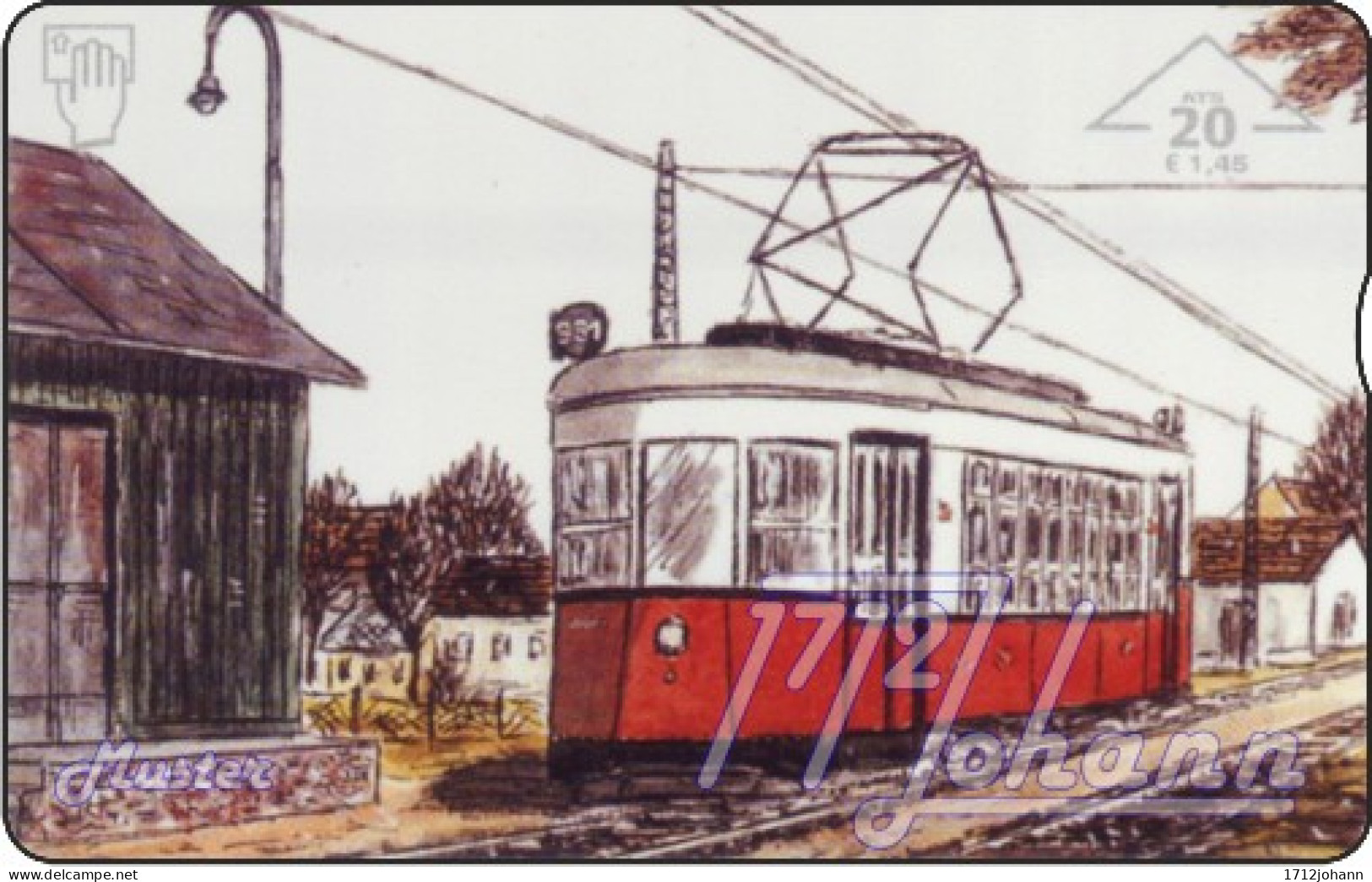 TWK Österreich Privat: "Schienen-Nostalgie 2 - Tram" Gebr. - Autriche