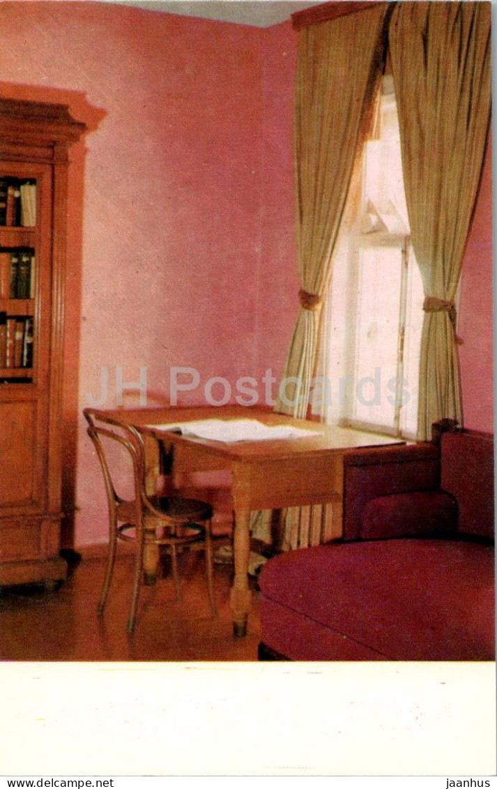 Klin - Work Table In Bedroom - Russian Composer Tchaikovsky House Museum - 1971 - Russia USSR - Unused - Rusia