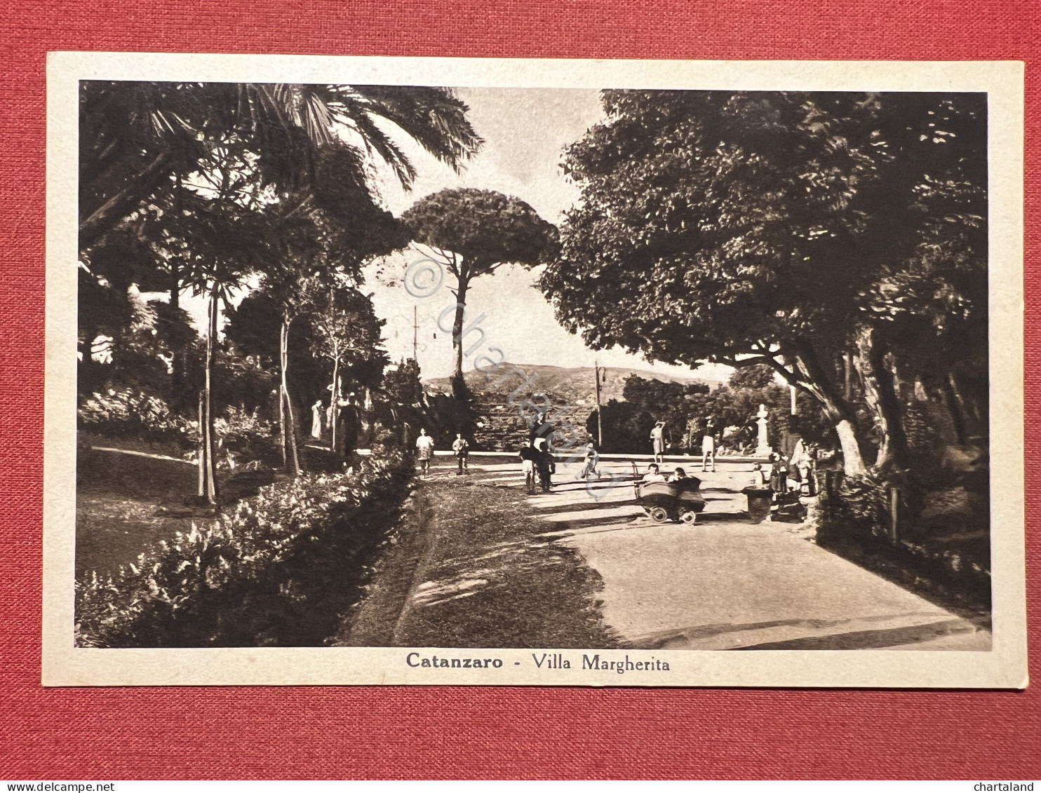 Cartolina - Catanzaro - Villa Margherita - 1920 Ca. - Catanzaro