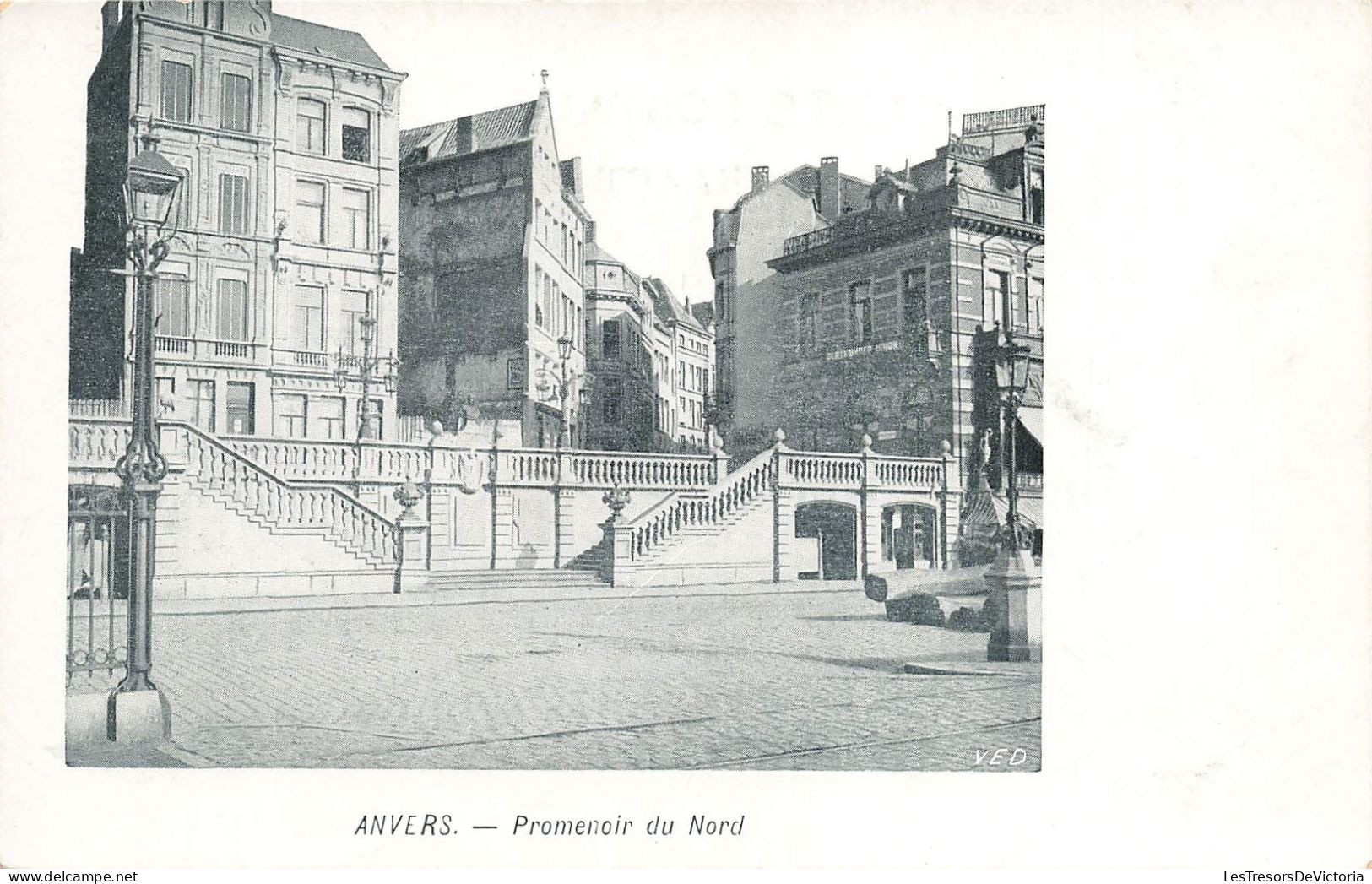 BELGIQUE - Anvers - Vue Sur Le Promenoir Du Nord - Carte Postale Ancienne - Antwerpen