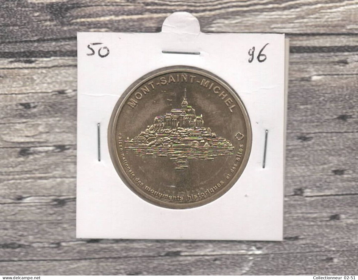 Monnaie De Paris : Mont-Saint-Michel - 1996 - Zonder Datum
