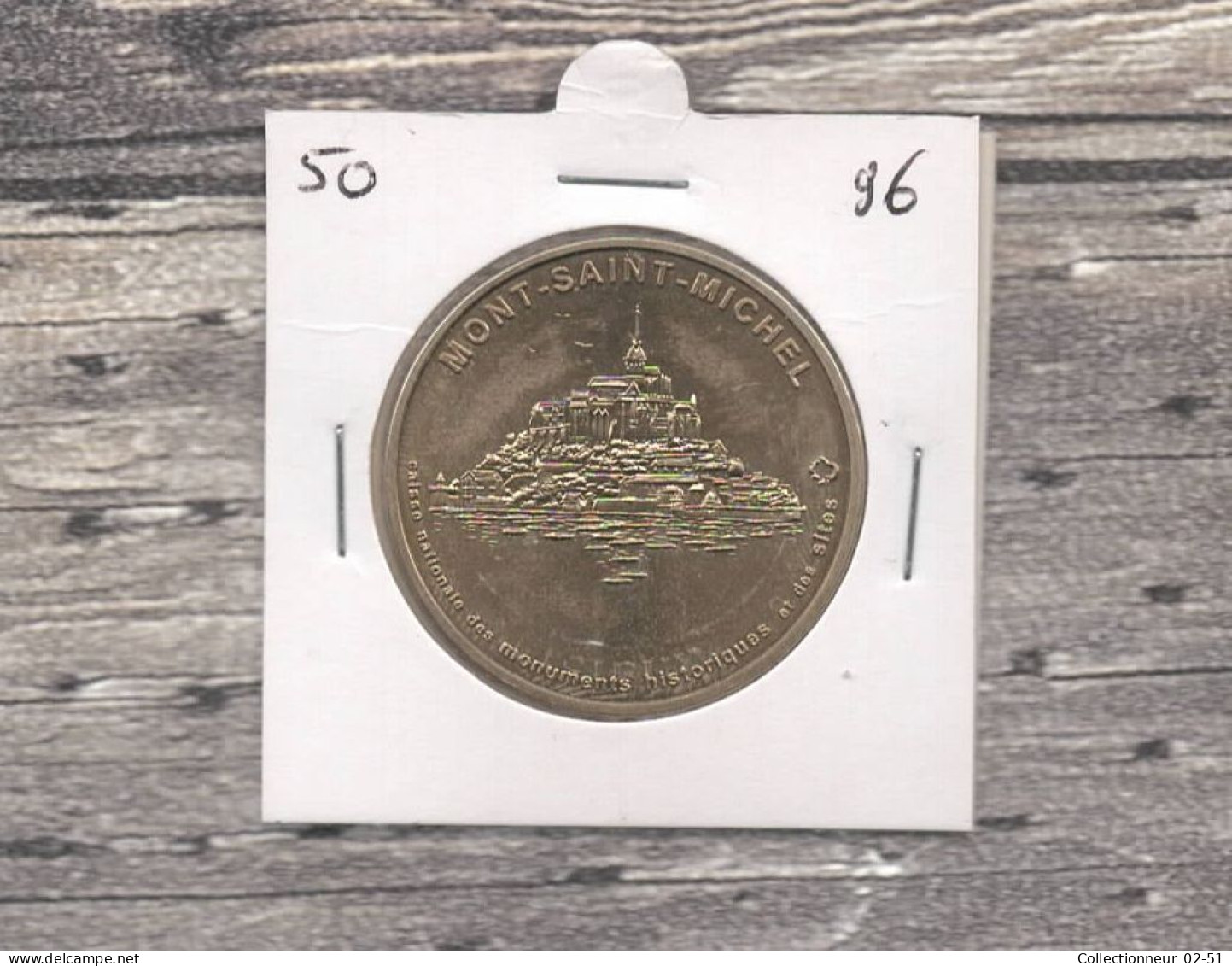 Monnaie De Paris : Mont-Saint-Michel - 1996 - Sin Fecha