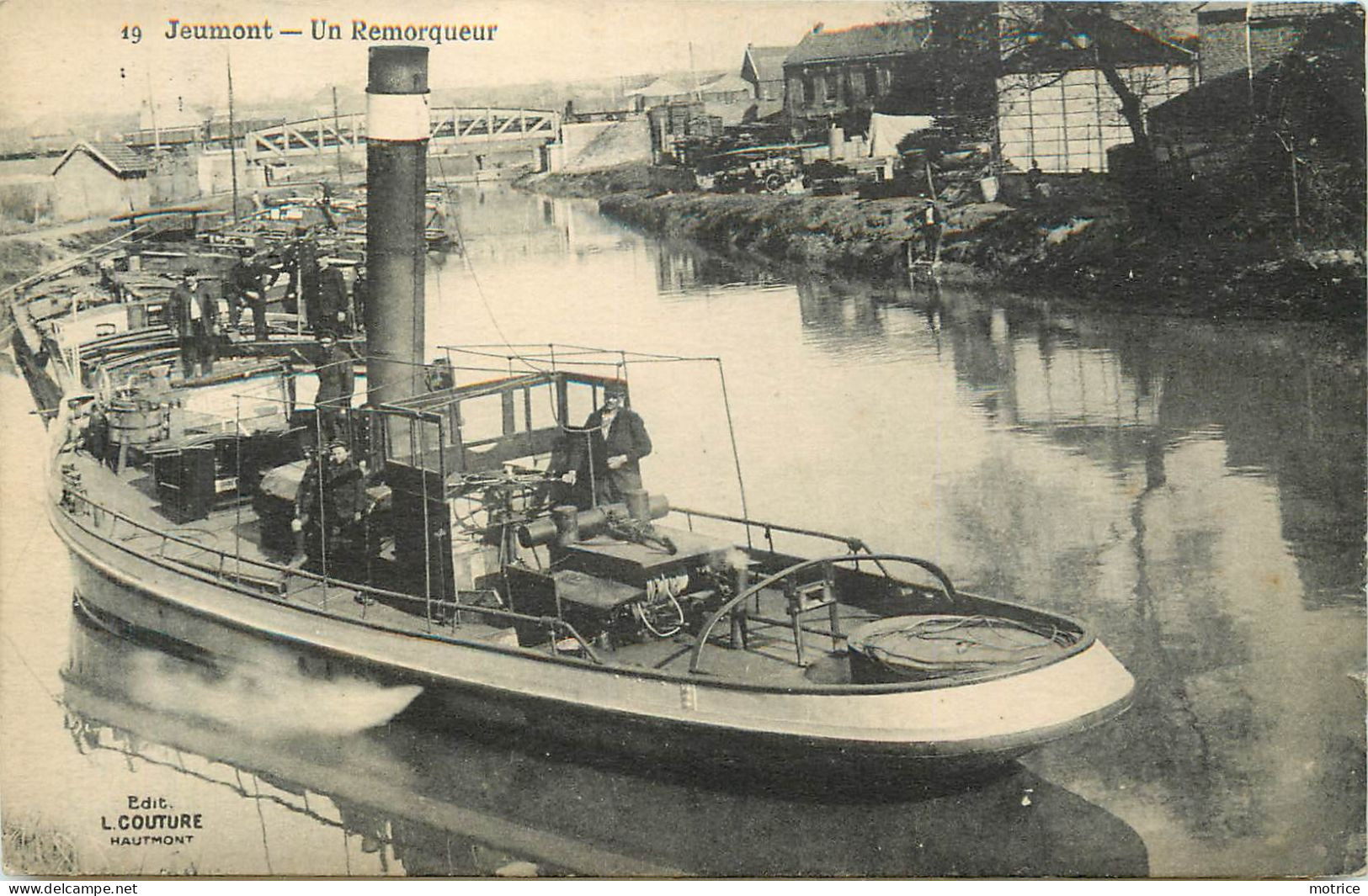 JEUMONT - Un Remorqueur. - Tugboats