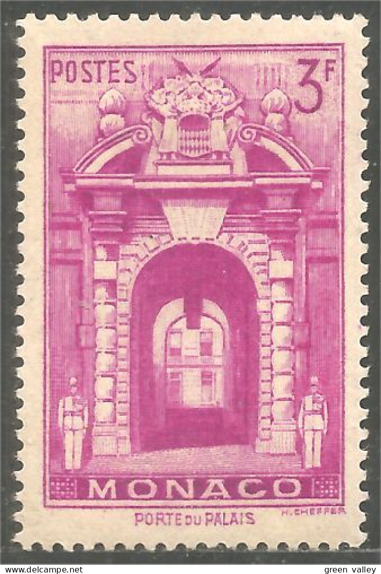630 Monaco 1948 Porte Palais Palace Door MH * Neuf (MON-463) - Sonstige & Ohne Zuordnung