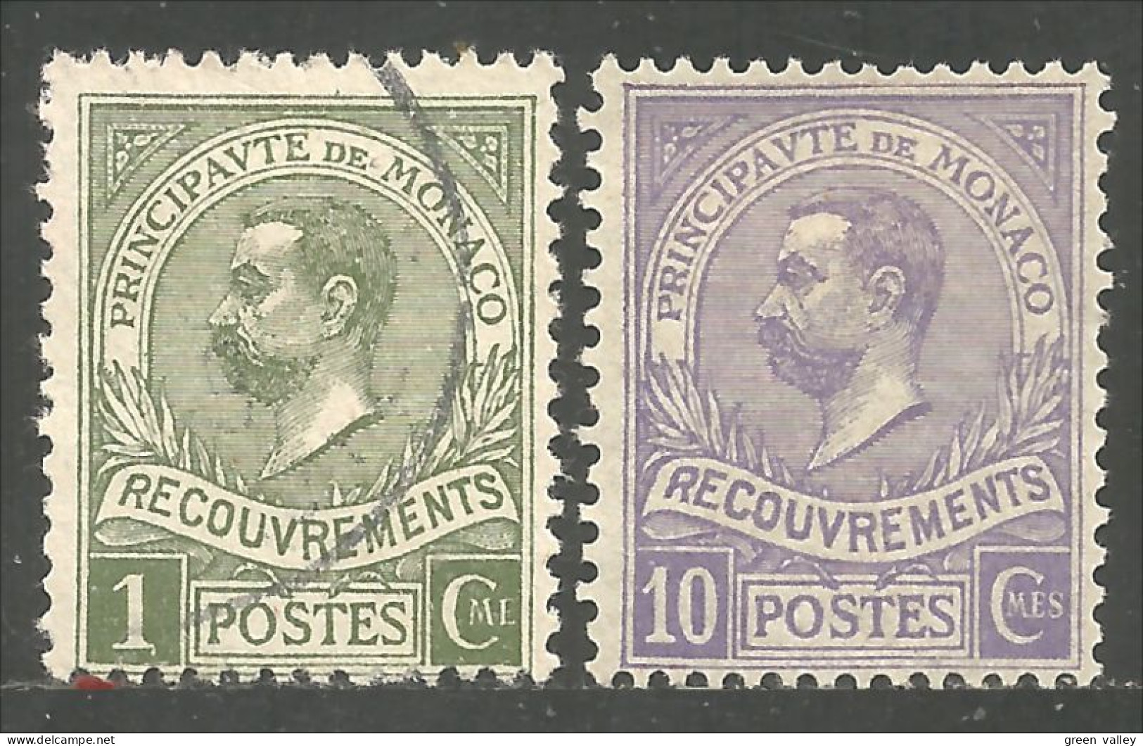 630 Monaco Taxe 1910 Prince Albert 1er (MON-436) - Taxe