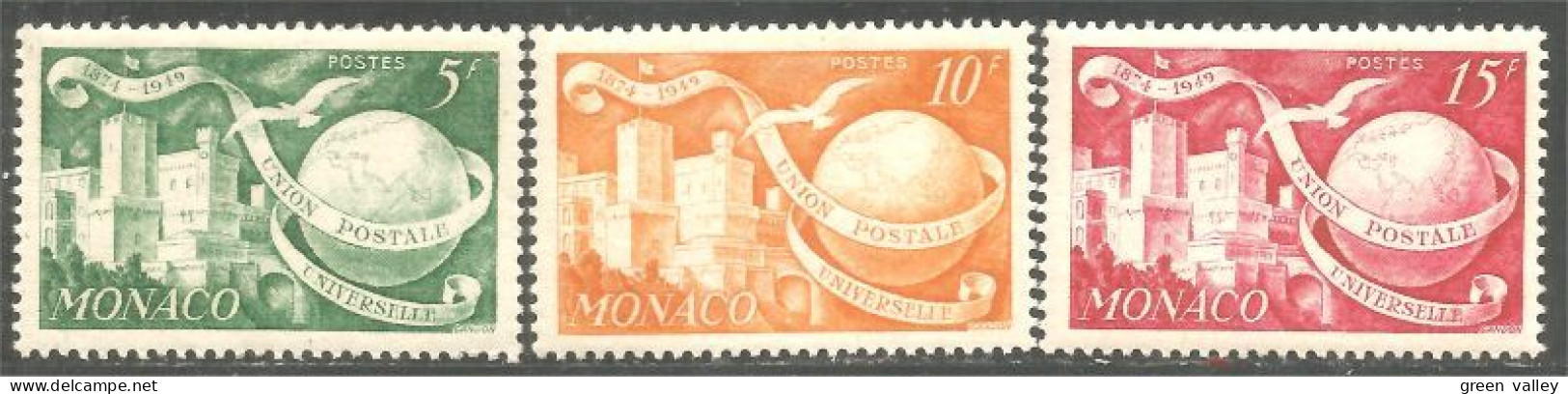 630 Monaco 1949 Anniversaire UPU U.P.U. TTB VF MH * Neuf (MON-413) - U.P.U.