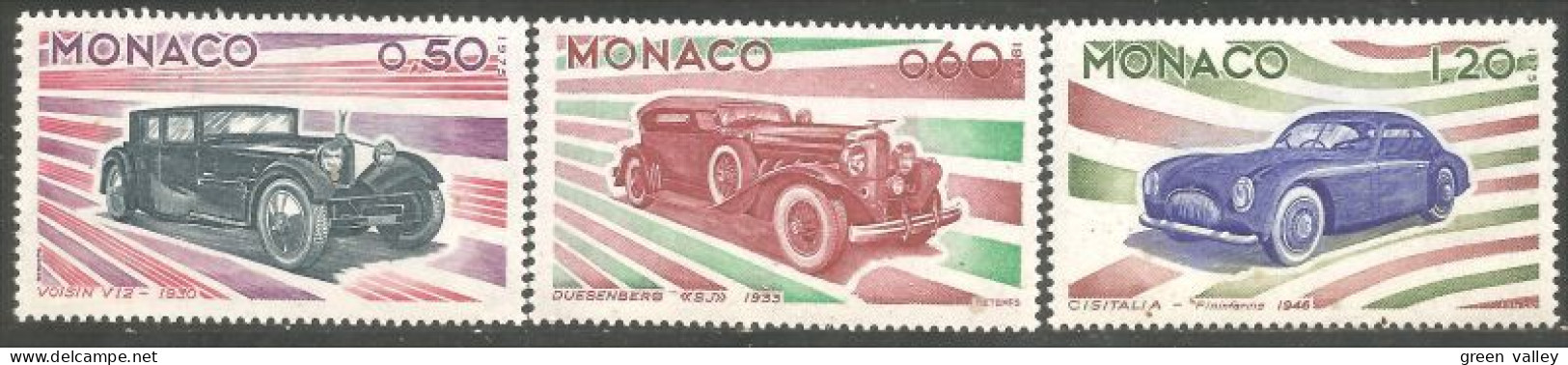 630 Monaco Voisin V12 1930 Automobiles Cars Voitures MNH ** Neuf SC (MON-388a) - Ungebraucht
