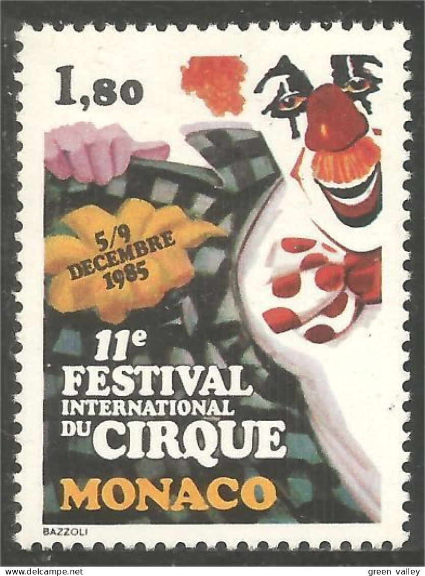 630 Monaco Cirque Circus Clown MNH ** Neuf SC (MON-354a) - Ungebraucht