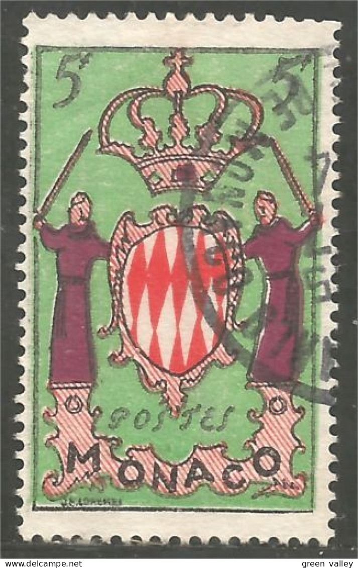 630 Monaco 1954 Yv 411 Armoiries Coat Of Arms (MON-292b) - Postzegels