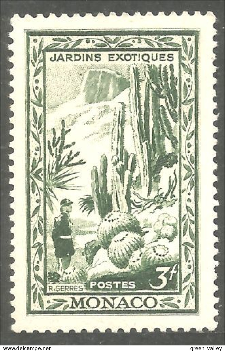 630 Monaco 1949 Yv 325 Cactus Cactii MH * Neuf Légère (MON-262) - Sukkulenten