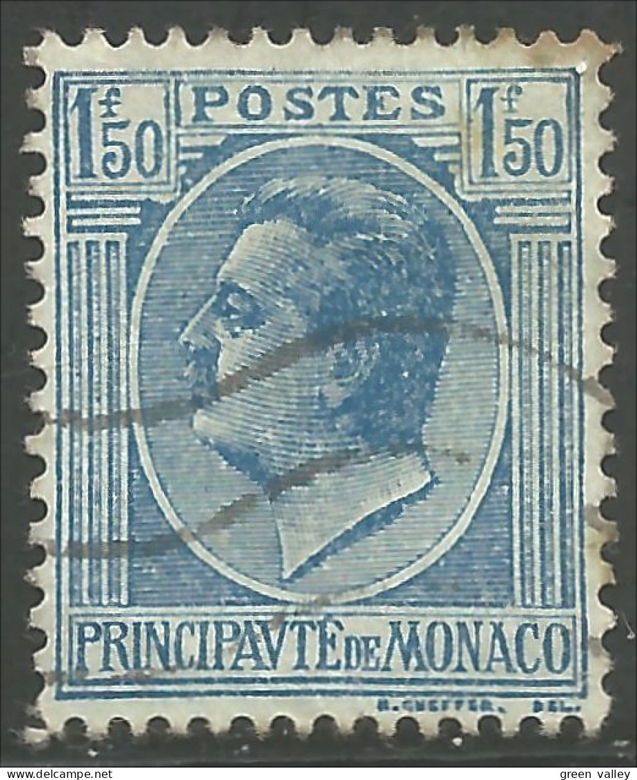 630 Monaco YT 99 Prince Louis II 1f50 Bleu (MON-80) - Gebraucht