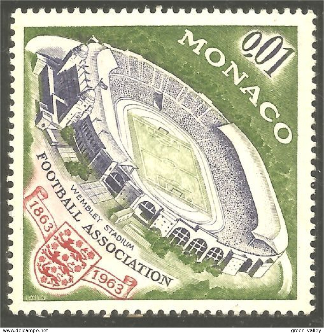 630x Monaco Football Soccer Stade Wembley Stadium MH * Neuf (MON-901) - Neufs