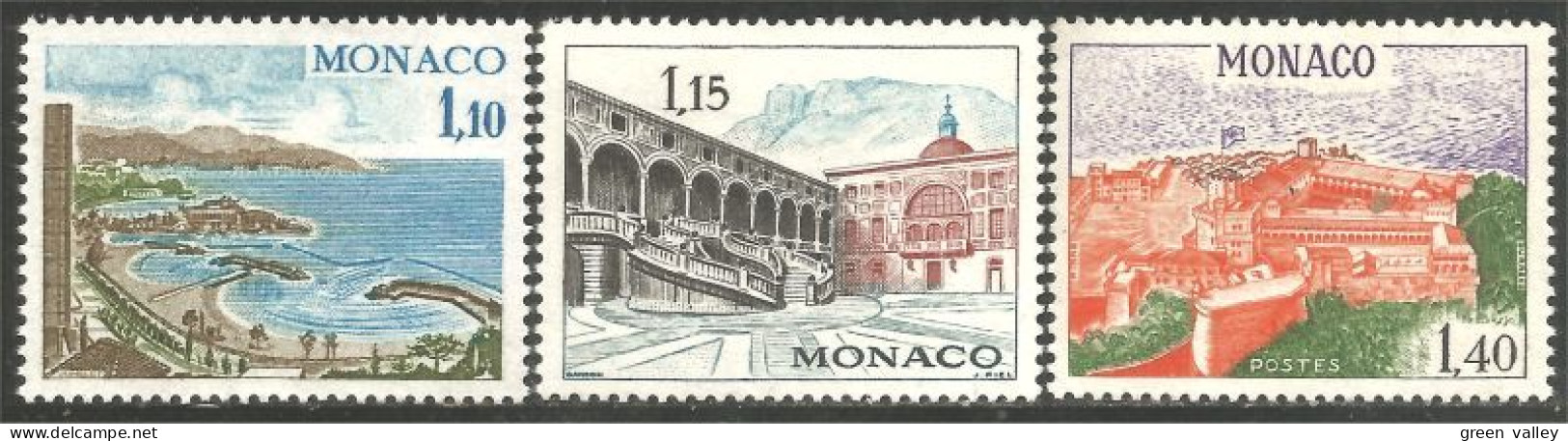 630 Monaco Yv 778-850 Paysage Palais Palace MNH ** Neuf SC (MON-673) - Unused Stamps
