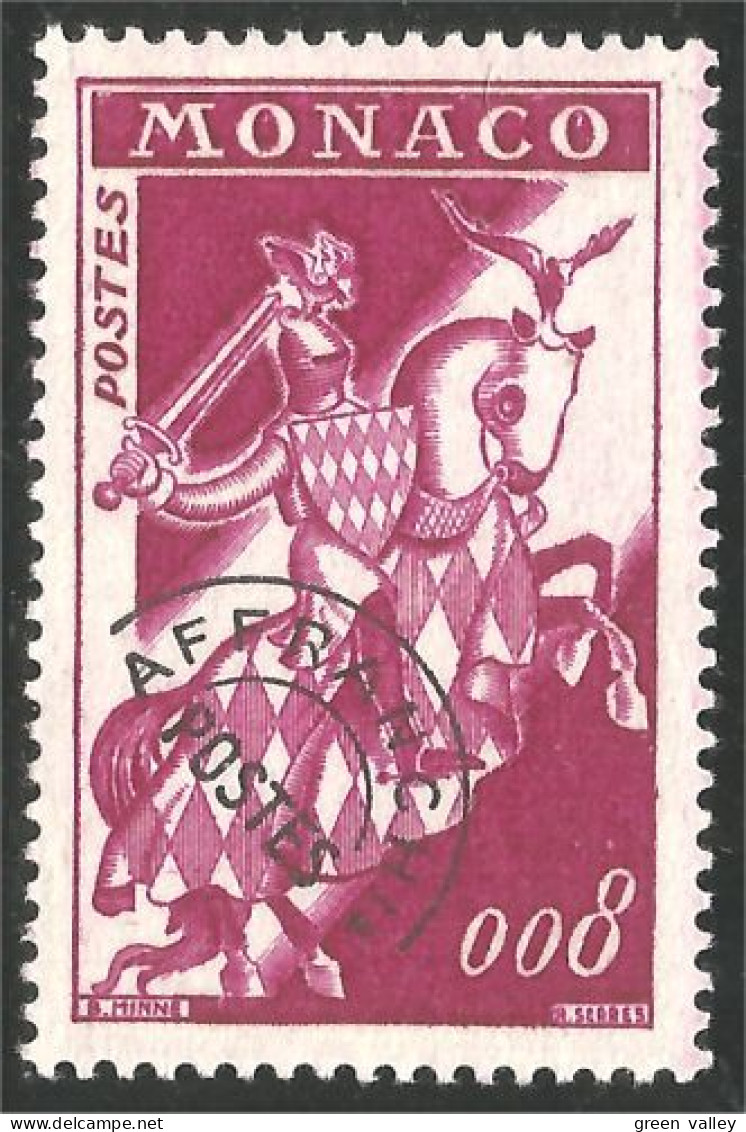 630 Monaco Préo Yv 19 Chevalier Cavalier Cheval Horse Knight Pferd MNH ** Neuf SC (MON-630) - Préoblitérés