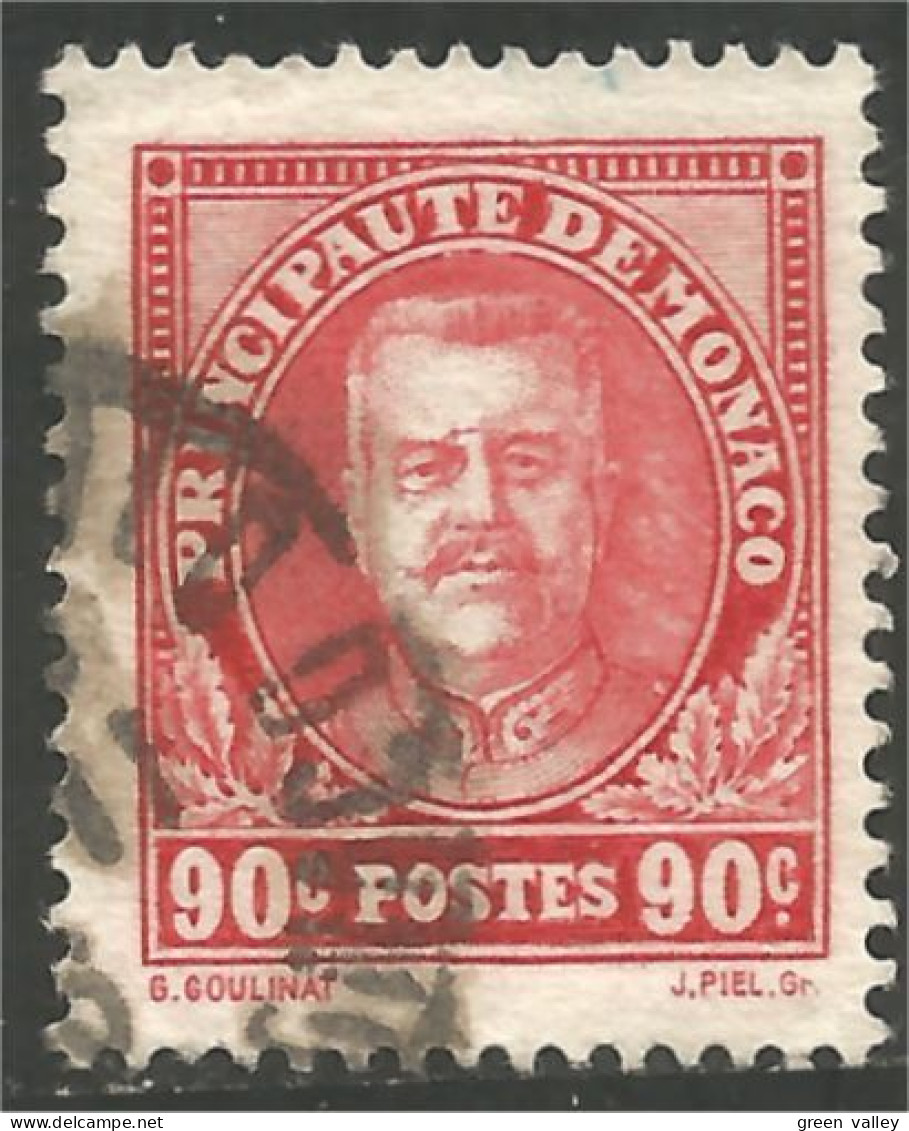 630 Monaco Yv 117 Prince Louis II 90c (MON-621) - Usati