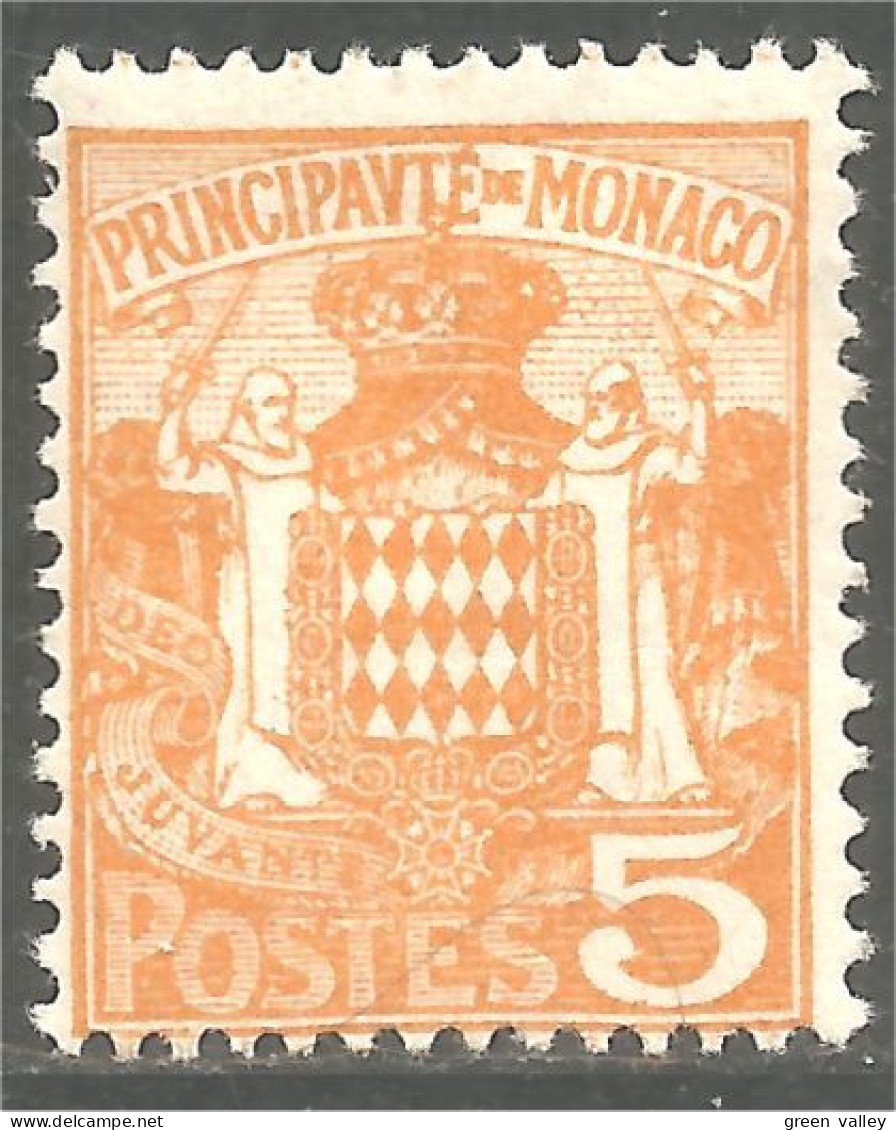 630x Monaco 1924 Armoiries Coat Of Arms MH * Neuf (MON-609) - Timbres