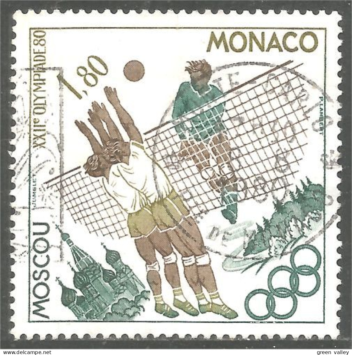630x Monaco Volleyball Volley-ball (MON-576) - Voleibol