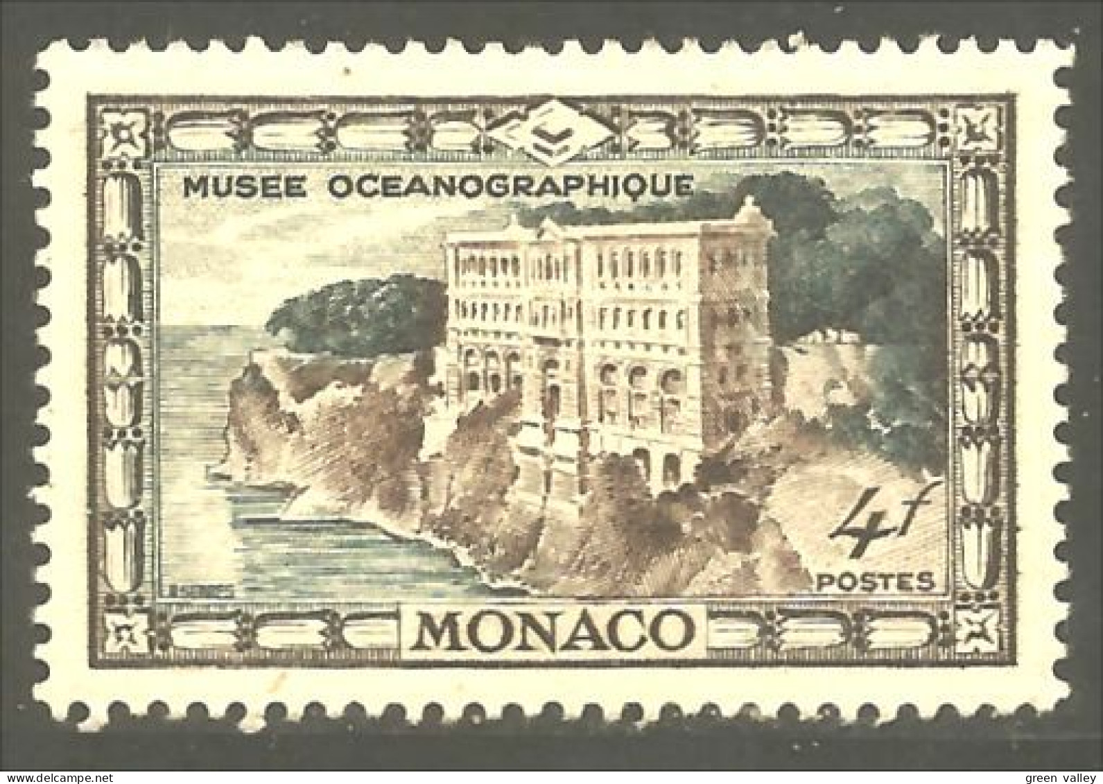 630x Monaco Musée Océanographique Ocean Museum MH * Neuf (MON-948) - Museen