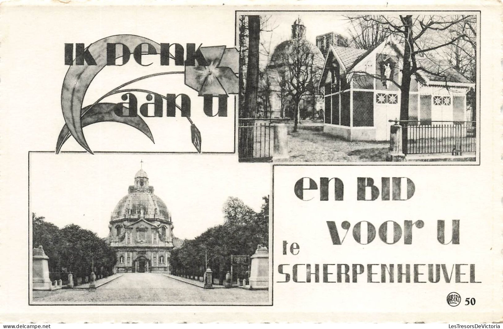 BELGIQUE - Scherpenheuvel - Ik Denk Aan U En Bid Voor U Le  Scherpenheuvel  - Carte Postale Ancienne - Scherpenheuvel-Zichem